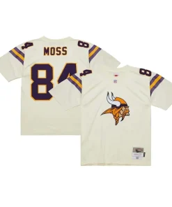 Exquisite Randy Moss Minnesota Vikings Chainstitch Legacy Jersey