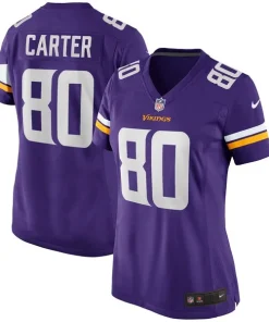Marvelous Cris Carter Minnesota Vikings Nike Women's Game Retired Player Jersey