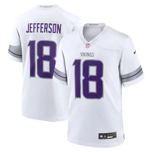 Exceptional Justin Jefferson Minnesota Vikings Nike Alternate Game Player Jersey