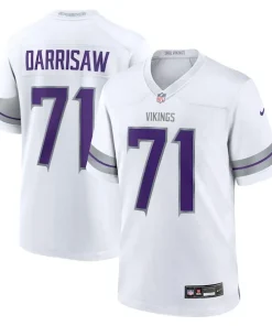 Exquisite Christian Darrisaw Minnesota Vikings Nike Alternate Game Jersey