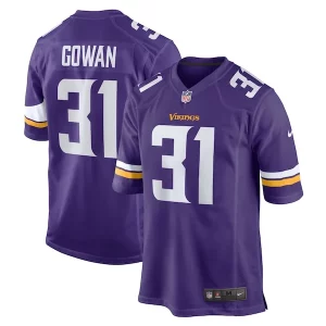 High quality Tay Gowan Minnesota Vikings Nike Home Game Player Jersey