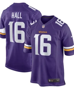 Finest Jaren Hall Minnesota Vikings Nike Game Jersey