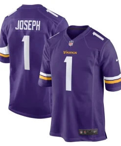 Finest Greg Joseph Minnesota Vikings Nike Game Jersey