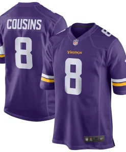 High quality Kirk Cousins Minnesota Vikings Nike Game Jersey