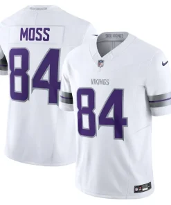 High quality Randy Moss Minnesota Vikings Nike Alternate Vapor F.U.S.E. Retired Player Limited Jersey