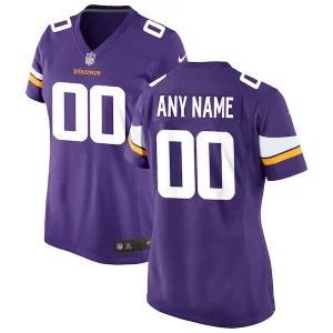 Exceptional Minnesota Vikings Nike Women's Custom Game Jersey