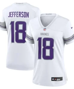 Exceptional Justin Jefferson Minnesota Vikings Nike Women's Alternate Game Player Jersey