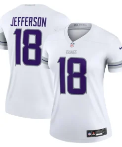Marvelous Justin Jefferson Minnesota Vikings Nike Women's Alternate Legend Jersey