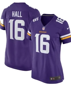 Marvelous Jaren Hall Minnesota Vikings Nike Women's Game Jersey
