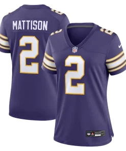 High quality Alexander Mattison Minnesota Vikings Nike Women's Classic Player Game Jersey