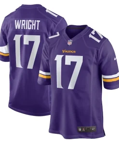 Exceptional Ryan Wright Minnesota Vikings Nike Game Jersey