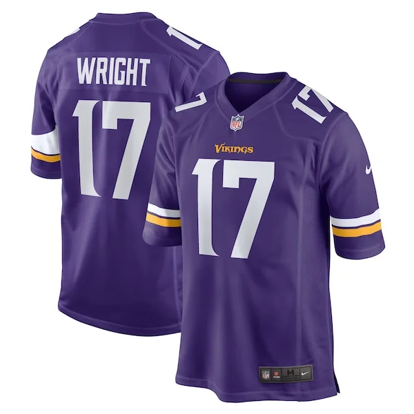 Exceptional Ryan Wright Minnesota Vikings Nike Game Jersey