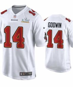 Finest Chris Godwin Buccaneers White Super Bowl Lv Game Fashion Jersey