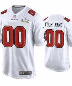 High quality Custom Buccaneers White Super Bowl Lv Game Fashion Jersey