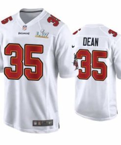 Exquisite Jamel Dean Buccaneers White Super Bowl Lv Game Fashion Jersey