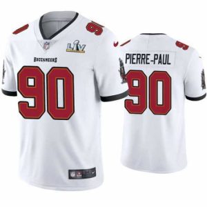 Superb Jason Pierre Paul Buccaneers White Super Bowl Lv Vapor Limited Jersey