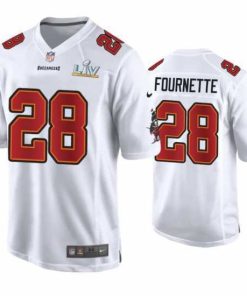 Exceptional Leonard Fournette Buccaneers White Super Bowl Lv Game Fashion Jersey