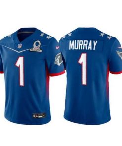 Exceptional 2022 NFL Pro Bowl Arizona Cardinals 1 Kyler Murray NFC Blue Jersey