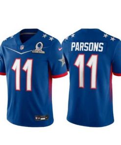 Superior 2022 NFL Pro Bowl Dallas Cowboys #11 Micah Parsons NFC Blue Jersey
