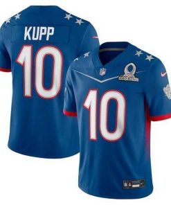 Premium 2022 NFL Pro Bowl Los Angeles Rams 10 Cooper Kupp NFC Blue Jersey