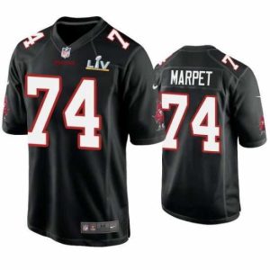 Exquisite Ali Marpet Buccaneers Black Super Bowl Lv Game Fashion Jersey