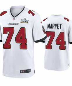 Exquisite Ali Marpet Buccaneers White Super Bowl Lv Game Jersey