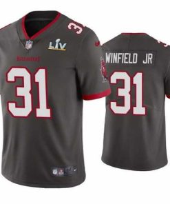 Marvelous Antoine Winfield Jr. Buccaneers Pewter Super Bowl Lv Vapor Limited Jersey