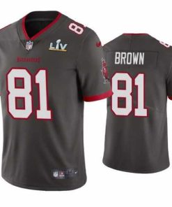 Superb Antonio Brown Buccaneers Pewter Super Bowl Lv Vapor Limited Jersey