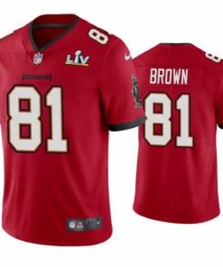 Premium Antonio Brown Buccaneers Red Super Bowl Lv Vapor Limited Jersey