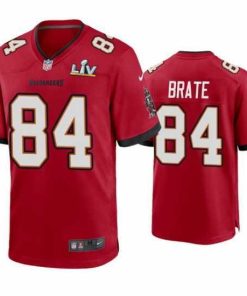 Superb Cameron Brate Buccaneers Red Super Bowl Lv Game Jersey