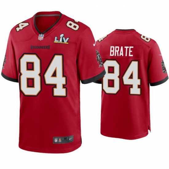 Superb Cameron Brate Buccaneers Red Super Bowl Lv Game Jersey