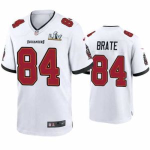 Superior Cameron Brate Buccaneers White Super Bowl Lv Game Jersey