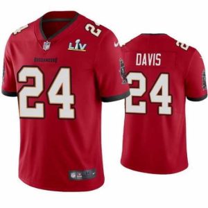 Superior Carlton Davis Buccaneers Red Super Bowl Lv Vapor Limited Jersey