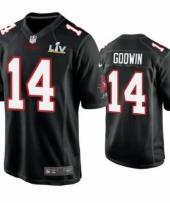 Outstanding Chris Godwin Buccaneers Black Super Bowl Lv Game Fashion Jersey