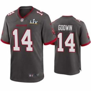 Superb Chris Godwin Buccaneers Pewter Super Bowl Lv Game Jersey