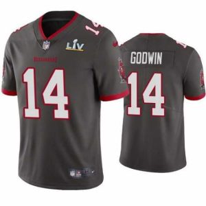 Finest Chris Godwin Buccaneers Pewter Super Bowl Lv Vapor Limited Jersey