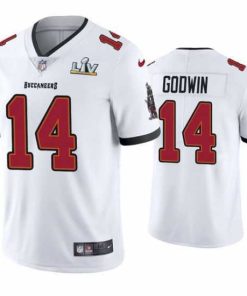 Premium Chris Godwin Buccaneers White Super Bowl Lv Vapor Limited Jersey