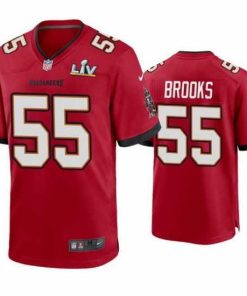 Premium Derrick Brooks Buccaneers Red Super Bowl Lv Game Jersey