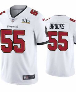 Finest Derrick Brooks Buccaneers White Super Bowl Lv Vapor Limited Jersey