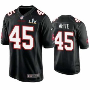 Premium Devin White Buccaneers Black Super Bowl Lv Game Fashion Jersey