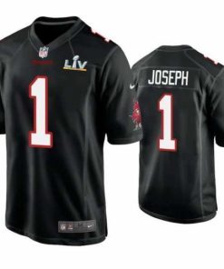 Finest Greg Joseph Buccaneers Black Super Bowl Lv Game Fashion Jersey