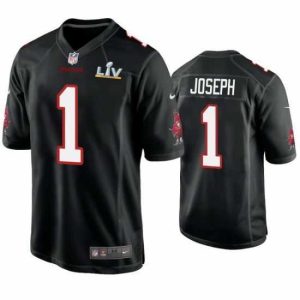 Finest Greg Joseph Buccaneers Black Super Bowl Lv Game Fashion Jersey