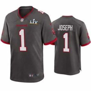 Marvelous Greg Joseph Buccaneers Pewter Super Bowl Lv Game Jersey