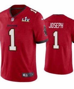 Finest Greg Joseph Buccaneers Red Super Bowl Lv Vapor Limited Jersey