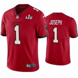 Finest Greg Joseph Buccaneers Red Super Bowl Lv Vapor Limited Jersey