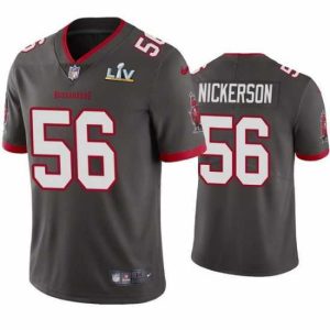 Finest Hardy Nickerson Buccaneers Pewter Super Bowl Lv Vapor Limited Jersey