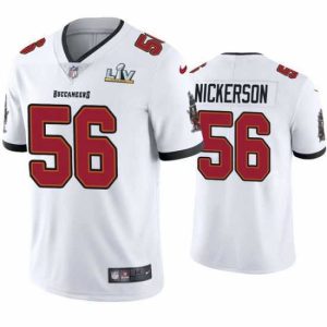 High quality Hardy Nickerson Buccaneers White Super Bowl Lv Vapor Limited Jersey