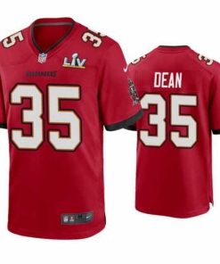 Superb Jamel Dean Buccaneers Red Super Bowl Lv Game Jersey