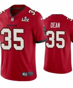 Superior Jamel Dean Buccaneers Red Super Bowl Lv Vapor Limited Jersey