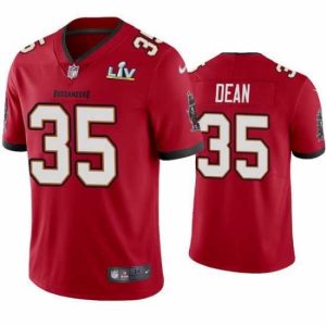 Superior Jamel Dean Buccaneers Red Super Bowl Lv Vapor Limited Jersey